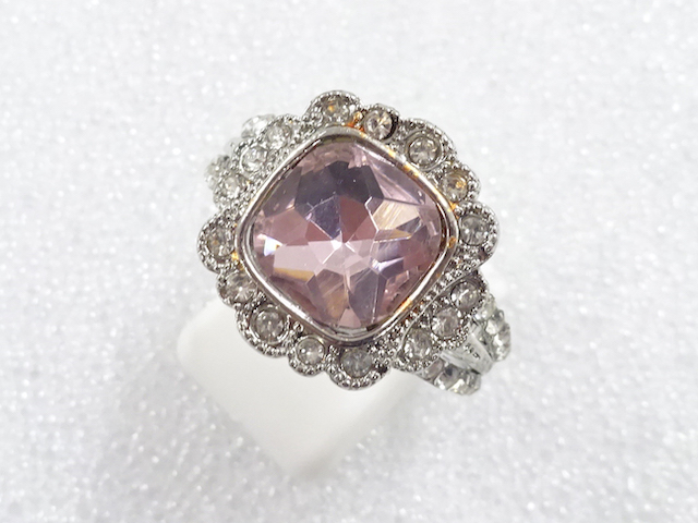 COLORED STONE FASHION RING / JP SIZE 22.5